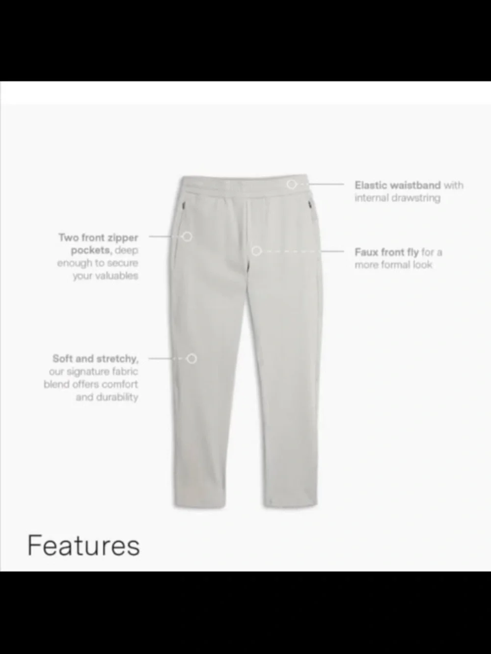 Public Rec All Day Every Day Pants - Navy - Size 34/32